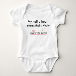 HLHS infant Baby Bodysuit
