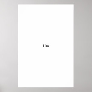 Hm Poster
