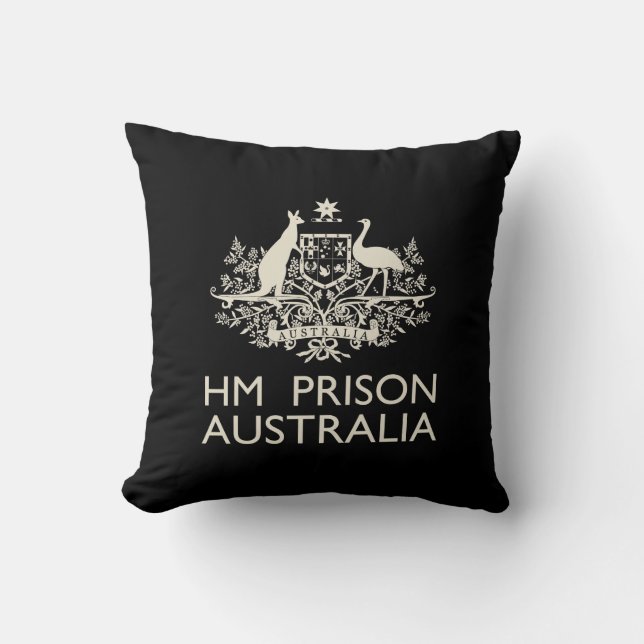HM Prison Australia Cushion (Front)