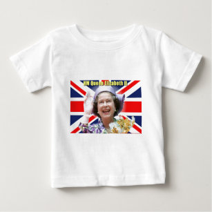 HM Queen Elizabeth II Baby T-Shirt