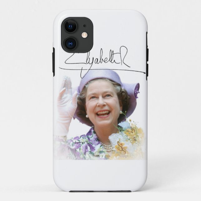 HM Queen Elizabeth II Case-Mate iPhone Case (Back)