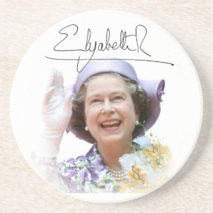 HM Queen Elizabeth II Coaster