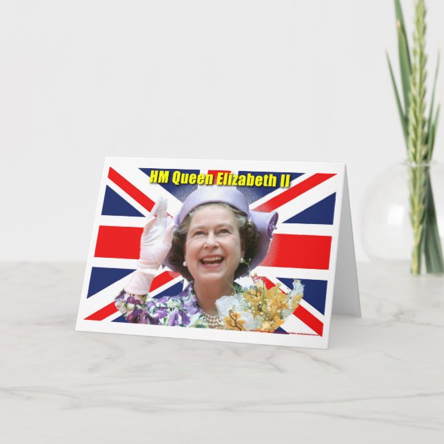 HM Queen Elizabeth II Holiday Card (Front)