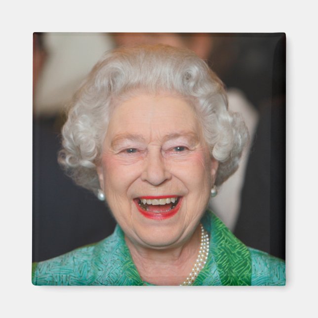 HM Queen Elizabeth II Magnet (Front)