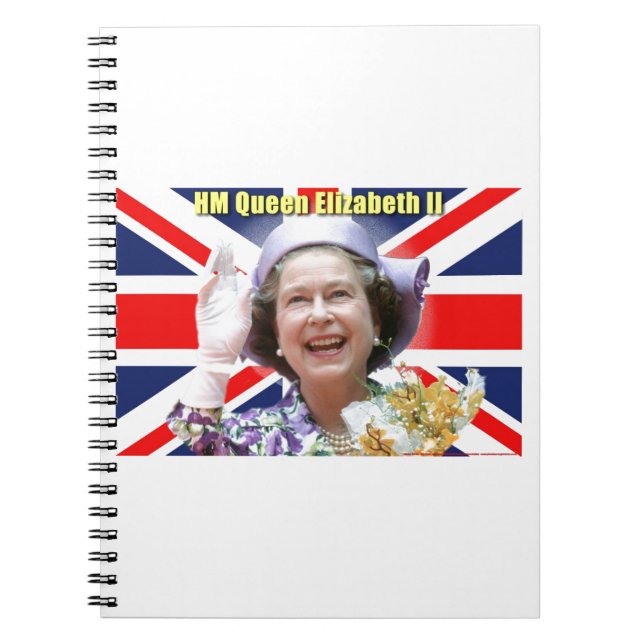 HM Queen Elizabeth II Notebook (Front)