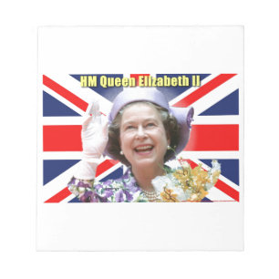 HM Queen Elizabeth II Notepad