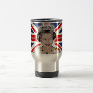 HM Queen Elizabeth II - Pro photo Travel Mug