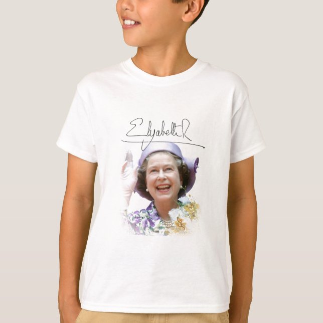 HM Queen Elizabeth II T-Shirt (Front)
