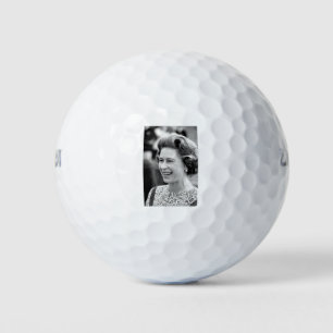 HM Queen Elizabeth II Windsor 1975 Golf Balls