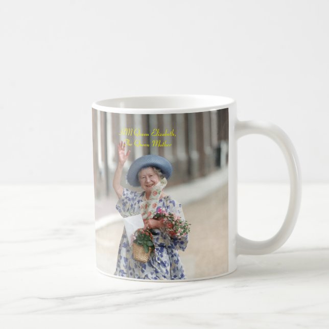 HM Queen Elizabeth The Queen-Mother 1988 Coffee Mug (Right)