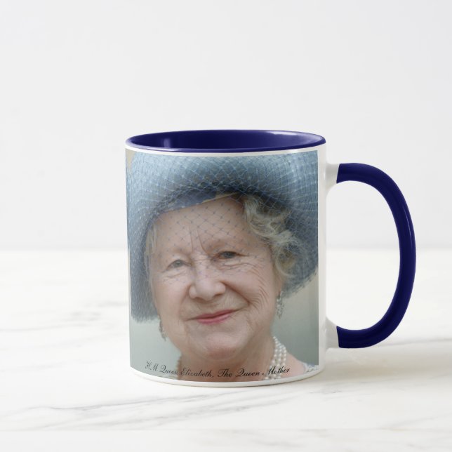 HM Queen Elizabeth, The Queen Mother Mug (Right)