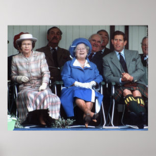 HM Queen Elizabeth, The Queen Mother Poster
