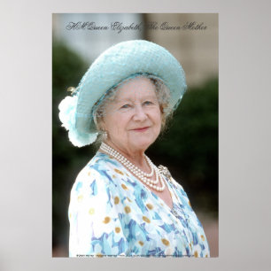 HM Queen Elizabeth, The Queen Mother Poster