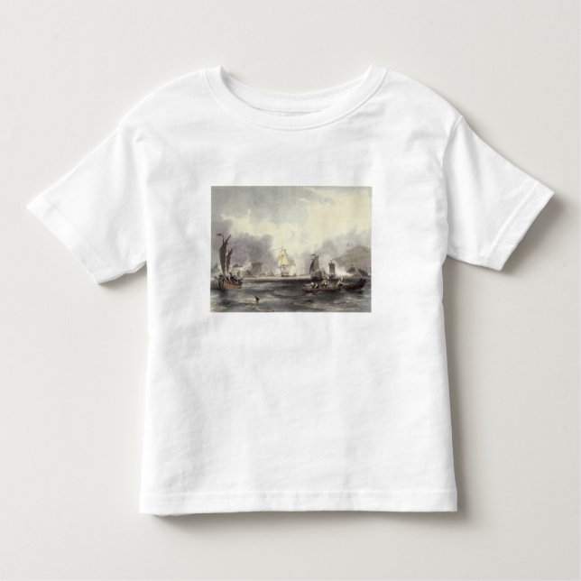 HM Ships Imogene and Andromache passing the Batter Toddler T-Shirt (Front)