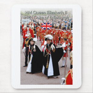 HM The Queen and HRH Prince Philip Mouse Pad