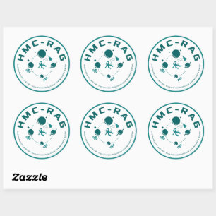 HMC-RAG round Classic Round Sticker