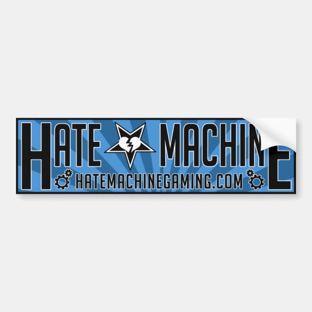 HMG Bumper Sticker (blue) (Front)