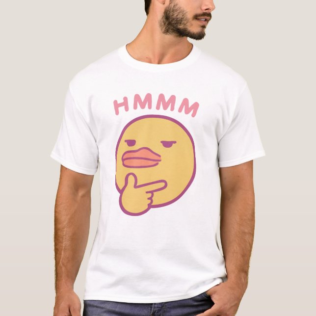 Hmmm Face Activated T-Shirt (Front)