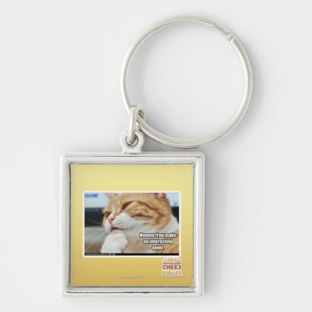 Hmmm. Key Ring (Front)