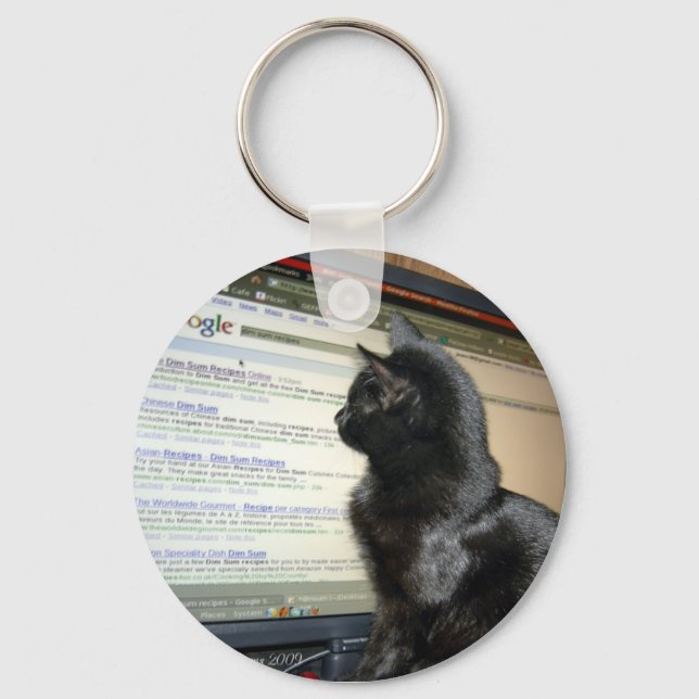 Hmmmmmm.... Key Ring (Front)