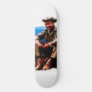 Hmong General Vang Pao Custom Pro Park Board Skateboard