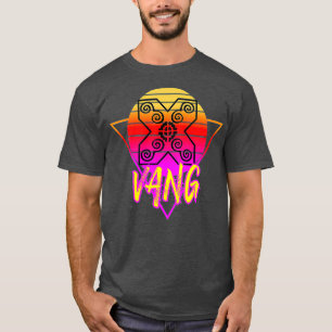 Hmong Hmoob Vang Family Clan Culture Art Clothing  T-Shirt