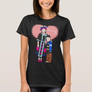 Hmong Miao Hmoob Girl Brothers Boy Sisters Prince T-Shirt
