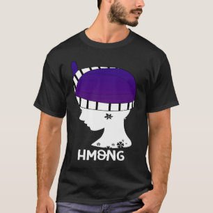 Hmong Miao Hmoob Girl Woman Princess Strong 5 T-Shirt