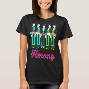 Hmong Miao Hmoob Girl Woman Princess Strong Sister T-Shirt