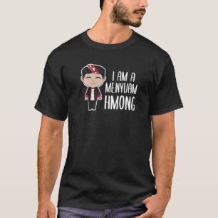 Hmong Miao Proud Traditional Boy Man Hmoob Ethnic T-Shirt