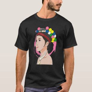 Hmong Miao Proud Traditional Girl Woman Hmoob Ethn T-Shirt