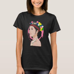 Hmong Miao Proud Traditional Girl Woman Hmoob Ethn T-Shirt