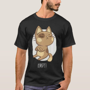 Hmph! Sulking Cat Anti-Social Cat for Funny Cat Lo T-Shirt