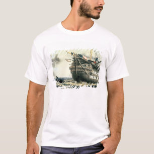 HMS Agamemnon laying the original Atlantic cable, T-Shirt