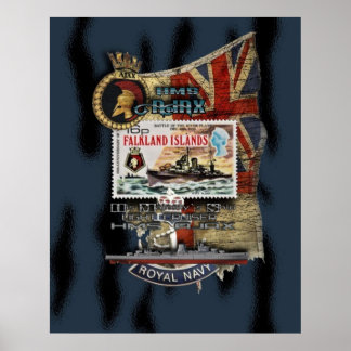 HMS AJAX cruiser A Poster
