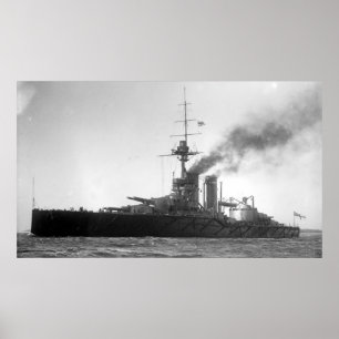 HMS Audacious Poster