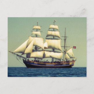 HMS Bounty Postcard
