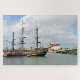HMS Bounty sailing ship Jigsaw Puzzle