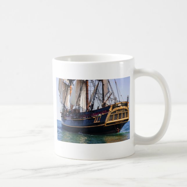 HMS Bounty Tall Ship Coffee Mug (Right)