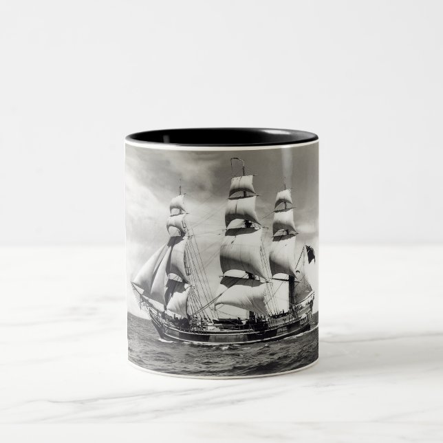 HMS Bounty Two-Tone Coffee Mug (Center)