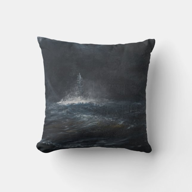HMS Duke of York 1943 2014 Cushion (Front)