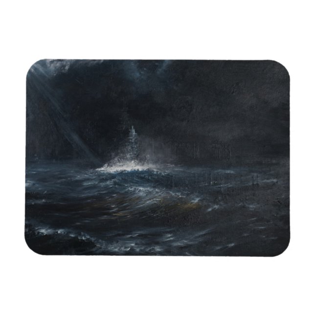 HMS Duke of York 1943 2014 Magnet (Horizontal)
