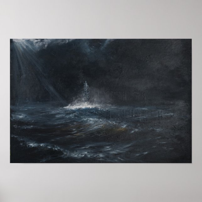 HMS Duke of York 1943 2014 Poster (Front)