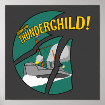 HMS Thunderchild and the battle with the martians