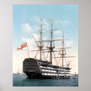 HMS Victory 16" x 20" poster