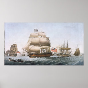 HMS Victory, 1806 Poster