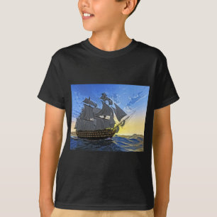 HMS Victory at Dawn T-Shirt