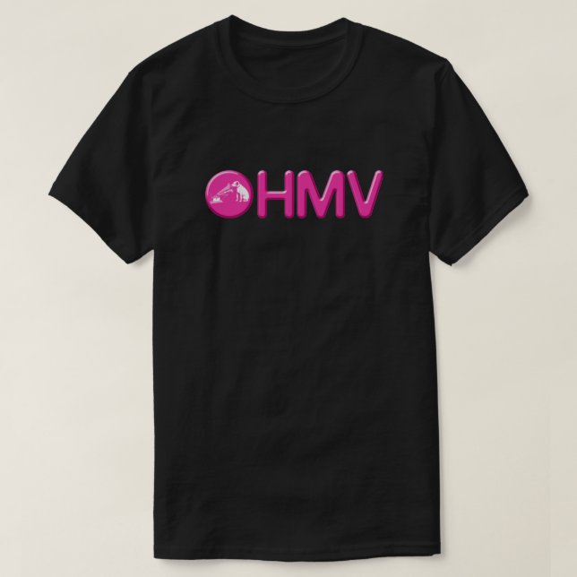 HMV Old Logo  T-Shirt (Design Front)