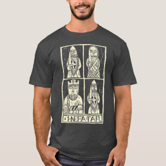 Hnefatafl light upon dark T-Shirt