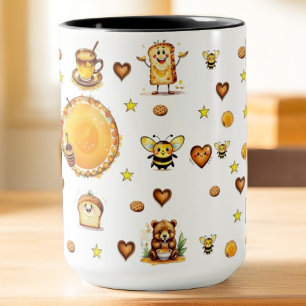 Hnoey cute 🍯💛🥨 mug